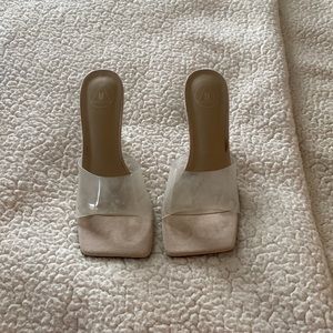 Missguided clear heels